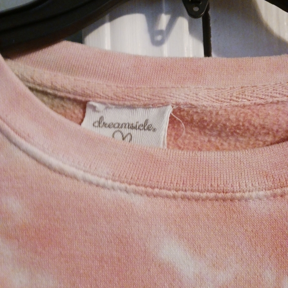Colorful Sweatshirt.  Dreamsickle size M - Picture 3 of 5